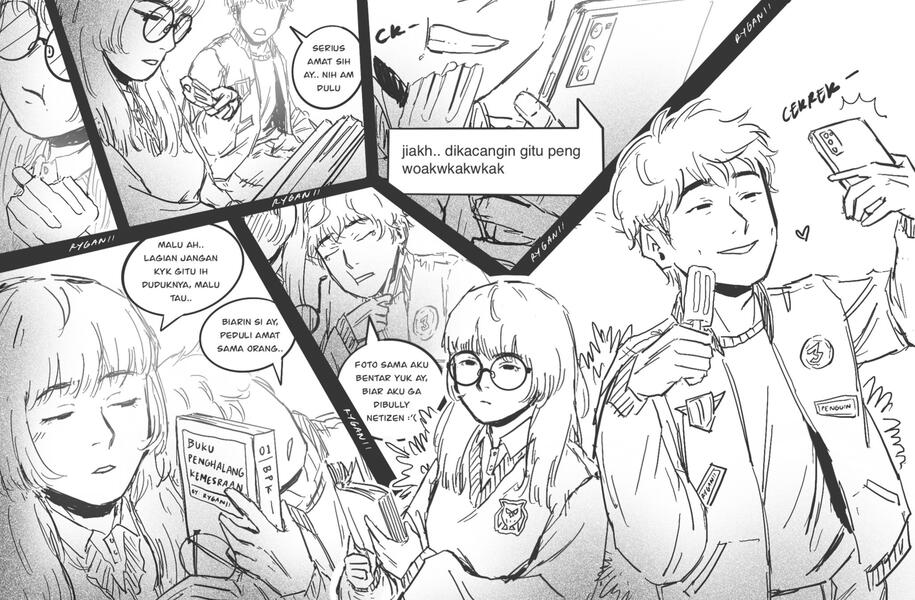 Fan Art TopanXAbel Mini Comic (2024) by Ryganii